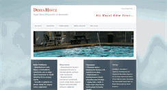 Desktop Screenshot of deryahavuz.com